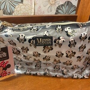 Primark Minnie Mouse Cosmetic Bag - Black and White